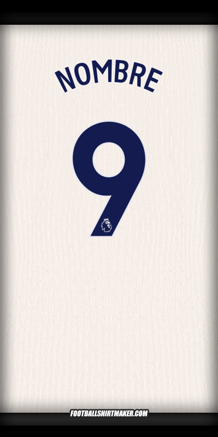 Jersey Chelsea 2024/2025 Visita -  nombre - 9