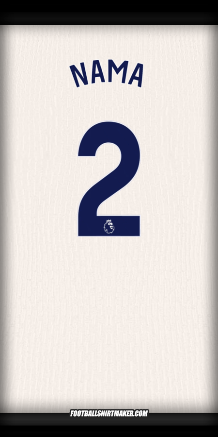Jersey Chelsea 2024/2025 Alternatif -  nama - 2