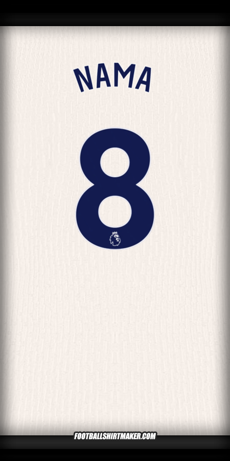 Jersey Chelsea 2024/2025 Alternatif -  nama - 8