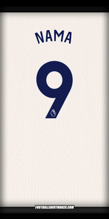 Jersey Chelsea 2024/2025 Alternatif -  nama - 9