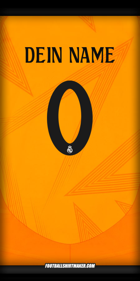 Trikot Real Madrid CF 2024/2025 Cup II -  dein name - 0