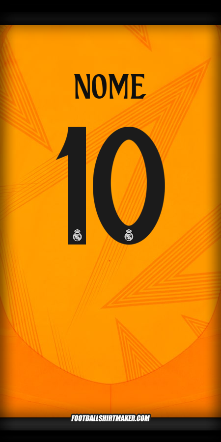 Maglia Real Madrid CF Cup 2024/2025 Seconda -  nome - 10
