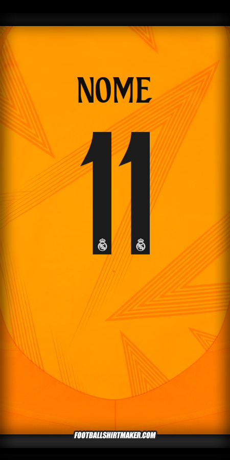 Maglia Real Madrid CF Cup 2024/2025 Seconda -  nome - 11