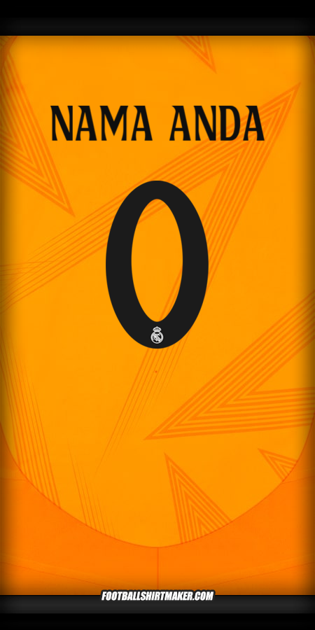Jersey Real Madrid CF Cup 2024/2025 II -  nama anda - 0