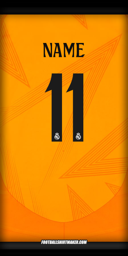 Shirt Real Madrid CF Cup 2024/2025 Away -  name - 11