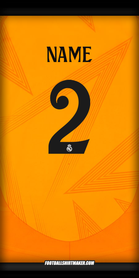 Trikot Real Madrid CF Cup 2024/2025 Auswärts -  name - 2