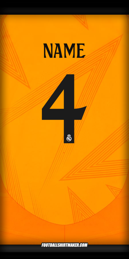 Shirt Real Madrid CF Cup 2024/2025 Away -  name - 4