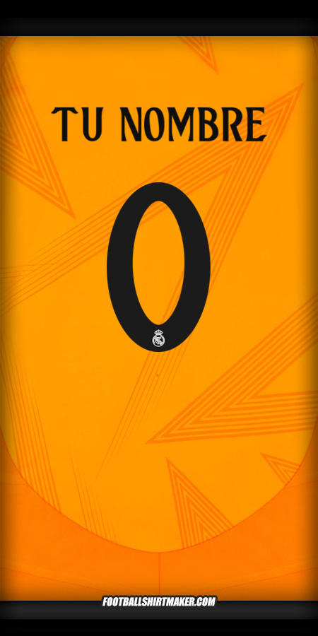 Jersey Real Madrid CF 2024/2025 Cup II -  tu nombre - 0