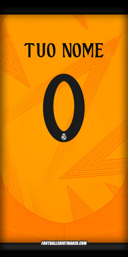 Maglia Real Madrid CF 2024/2025 Cup II -  tuo nome - 0