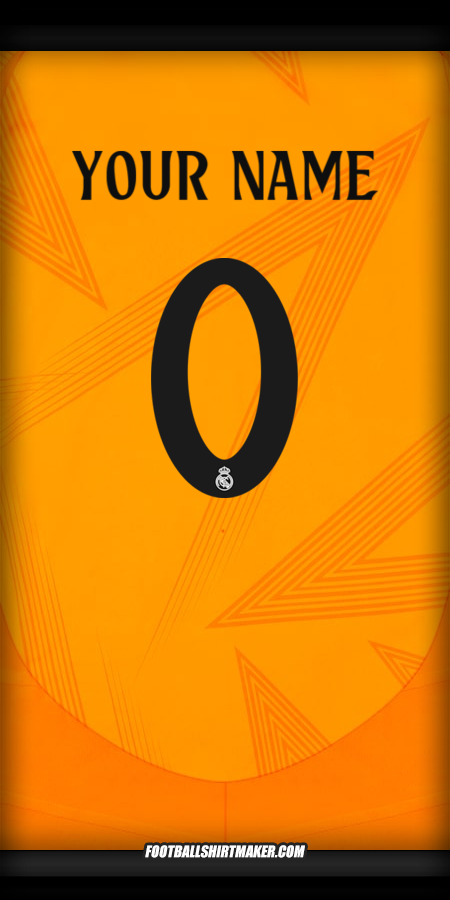 Jersey Real Madrid CF 2024/2025 Cup II -  your name - 0
