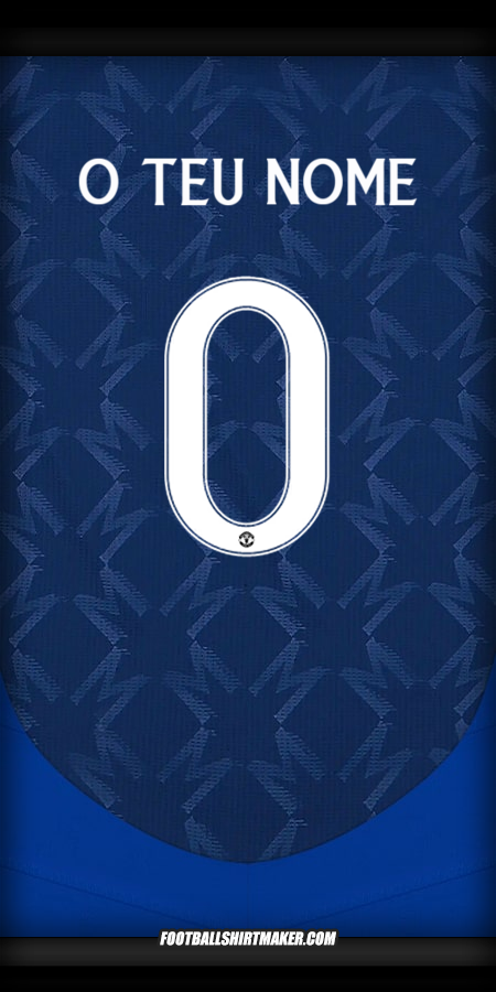Camisola Manchester United Cup 2024/2025 II -  o teu nome - 0