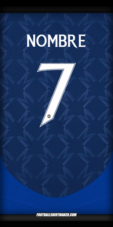 Jersey Manchester United Cup 2024/2025 Visita -  nombre - 7