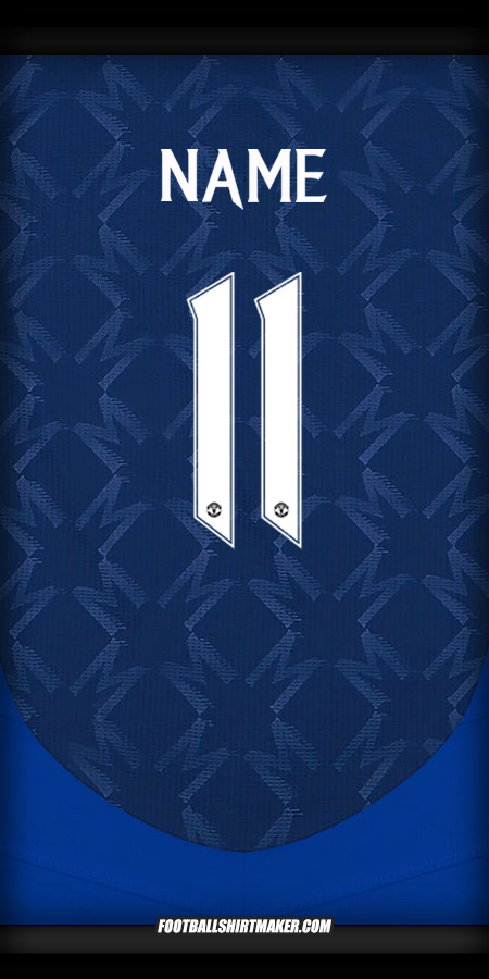 Shirt Manchester United Cup 2024/2025 Away -  name - 11