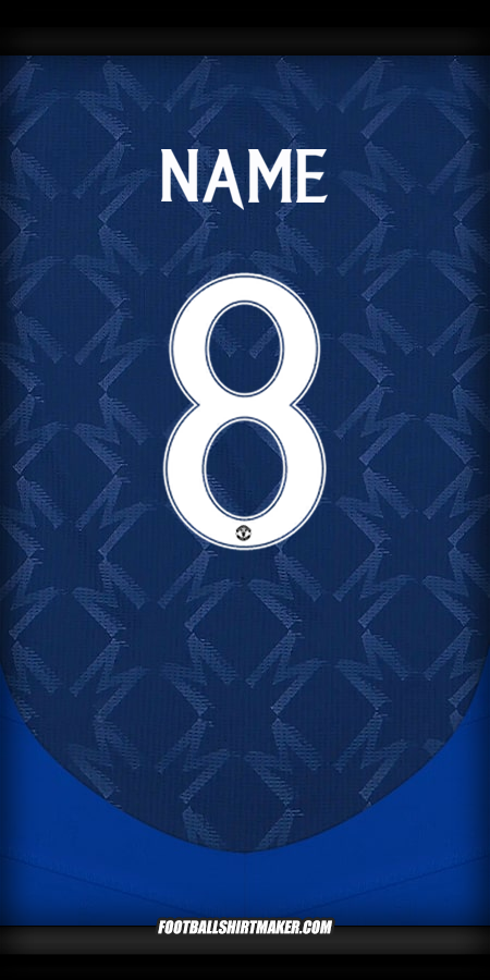 Shirt Manchester United Cup 2024/2025 Away -  name - 8