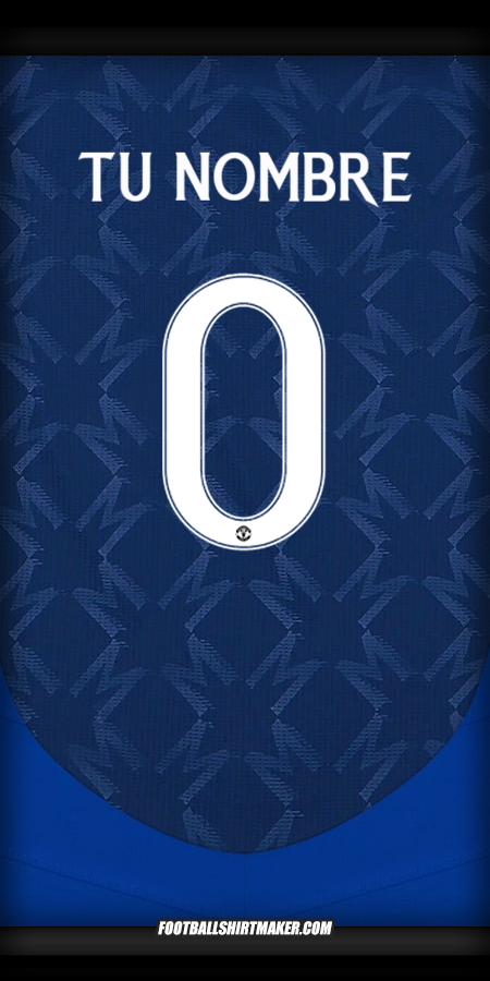 Jersey Manchester United 2024/2025 Cup II -  tu nombre - 0