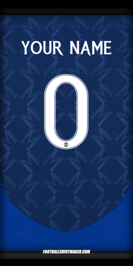 Jersey Manchester United 2024/2025 Cup II -  your name - 0