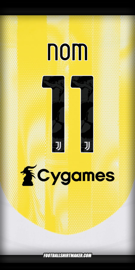 Maillot Juventus FC 2024/2025 Extérieur -  nom - 11