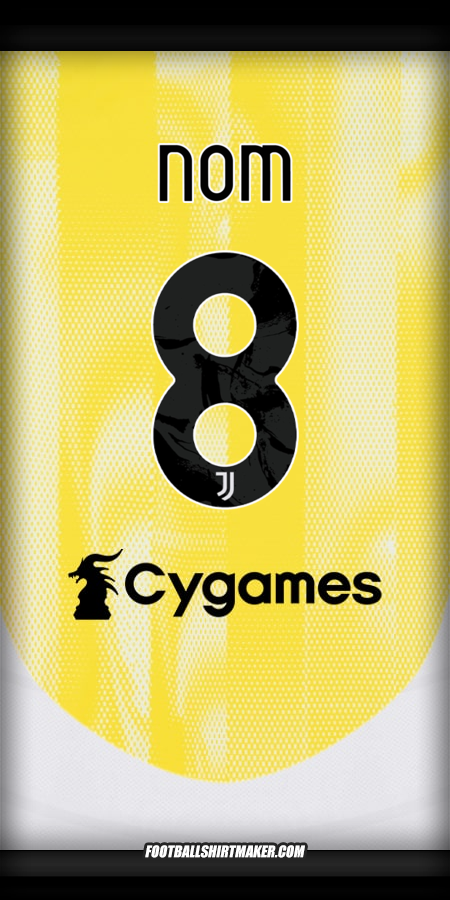 Maillot Juventus FC 2024/2025 Extérieur -  nom - 8