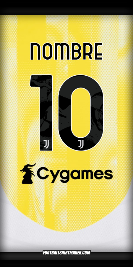 Jersey Juventus FC 2024/2025 Visita -  nombre - 10