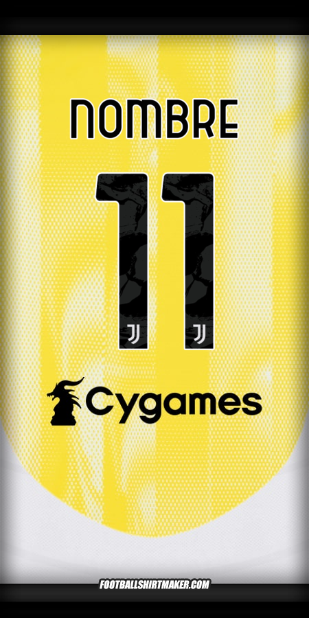 Jersey Juventus FC 2024/2025 Visita -  nombre - 11