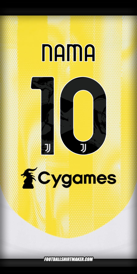 Jersey Juventus FC 2024/2025 Alternatif -  nama - 10