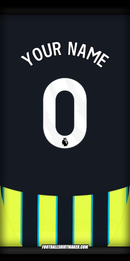 Shirt Manchester City 2024/2025 II -  your name - 0