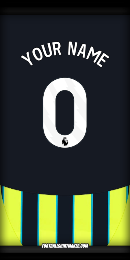 Shirt Manchester City 2024/2025 II -  your name - 0