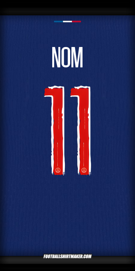Maillot Paris Saint Germain Cup 2024/2025 -  nom - 11