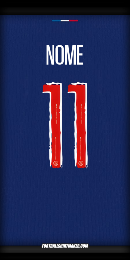 Camisa Paris Saint Germain Cup 2024/2025 -  nome - 11