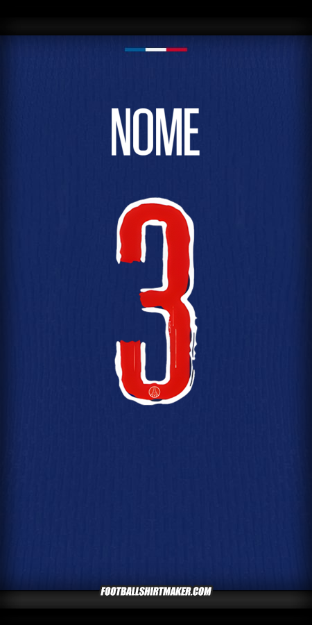 Maglia Paris Saint Germain Cup 2024/2025 -  nome - 3