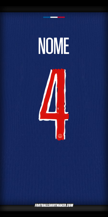 Maglia Paris Saint Germain Cup 2024/2025 -  nome - 4