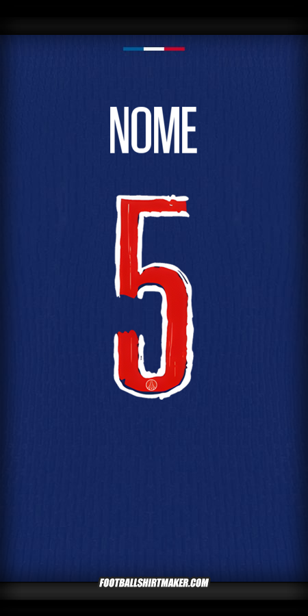 Maglia Paris Saint Germain Cup 2024/2025 -  nome - 5