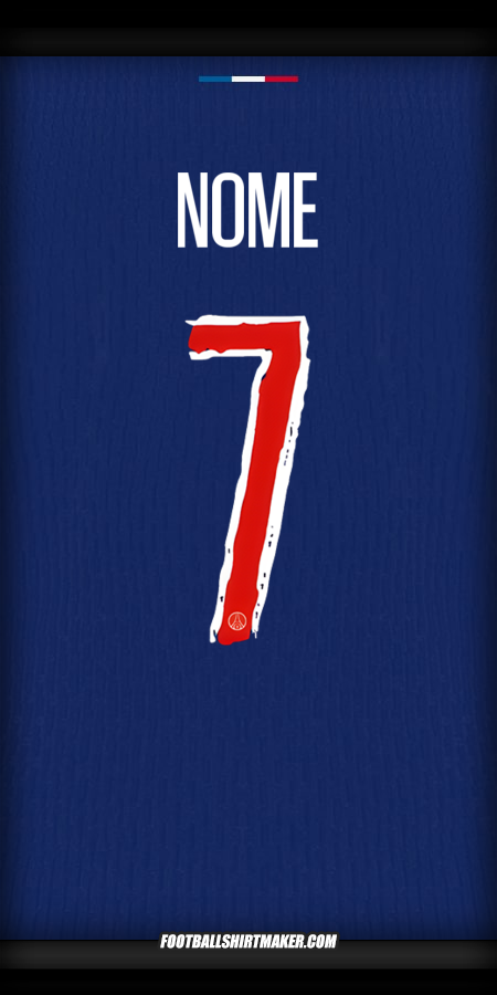 Camisa Paris Saint Germain Cup 2024/2025 -  nome - 7