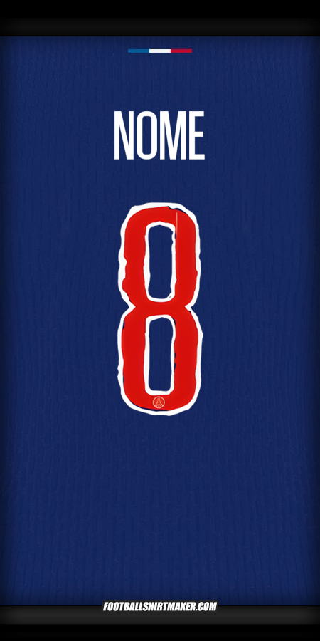 Camisa Paris Saint Germain Cup 2024/2025 -  nome - 8
