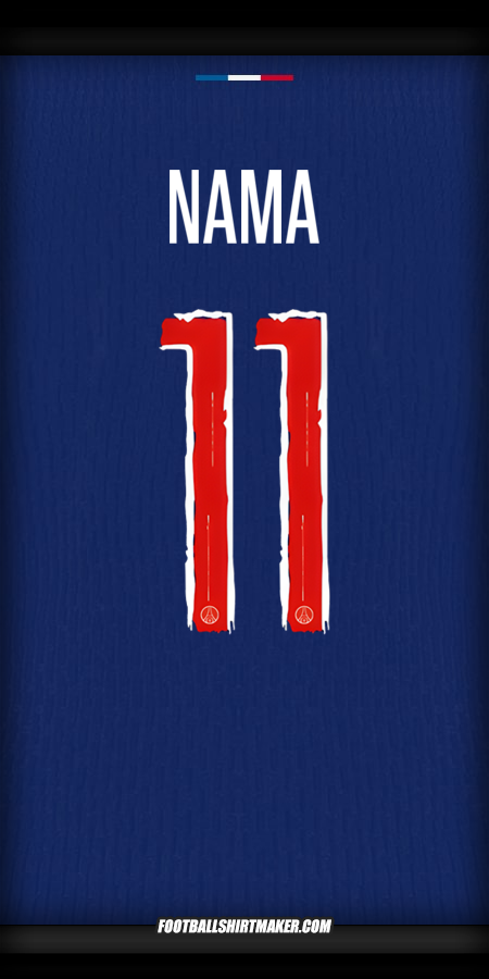 Jersey Paris Saint Germain Cup 2024/2025 -  nama - 11