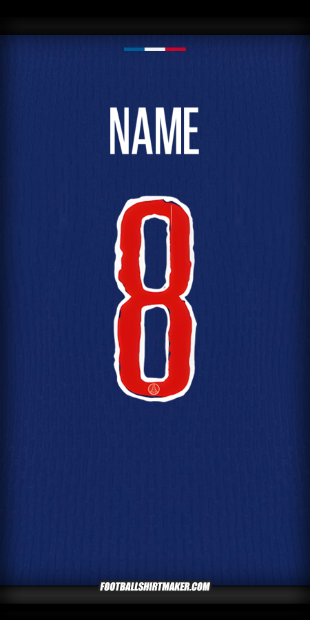 Trikot Paris Saint Germain Cup 2024/2025 -  name - 8