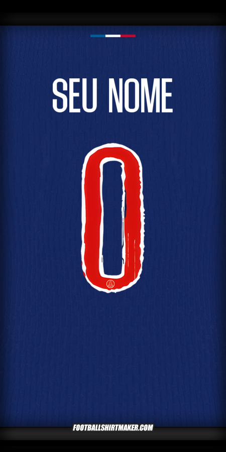Camisa Paris Saint Germain 2024/2025 Cup -  seu nome - 0