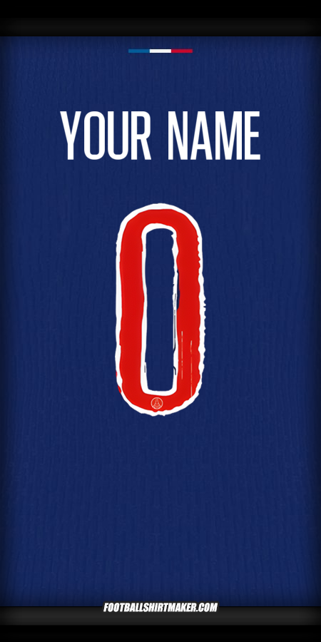 Shirt Paris Saint Germain 2024/2025 Cup -  your name - 0