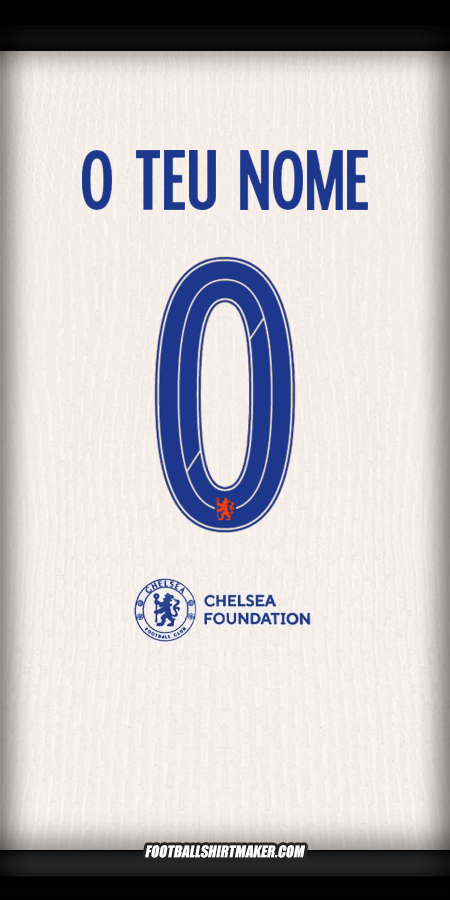 Camisola Chelsea 2024/2025 Cup II -  o teu nome - 0
