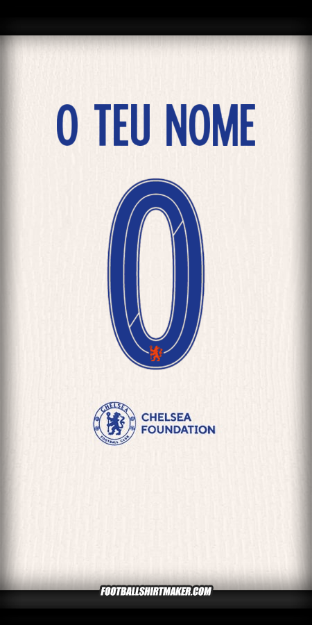 Camisola Chelsea Cup 2024/2025 II -  o teu nome - 0