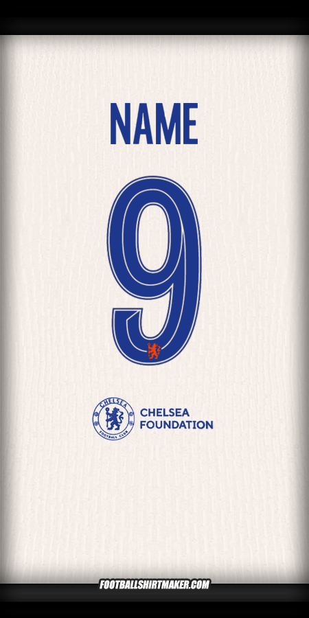Trikot Chelsea Cup 2024/2025 Auswärts -  name - 9
