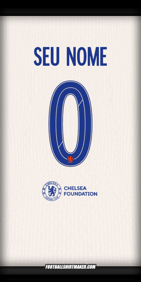 Camisa Chelsea 2024/2025 Cup II -  seu nome - 0