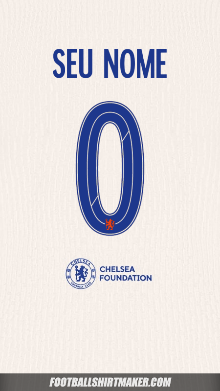 Camisa Chelsea 2024/2025 Cup II -  seu nome - 0