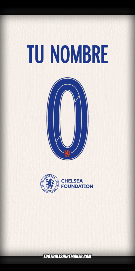 Jersey Chelsea 2024/2025 Cup II -  tu nombre - 0