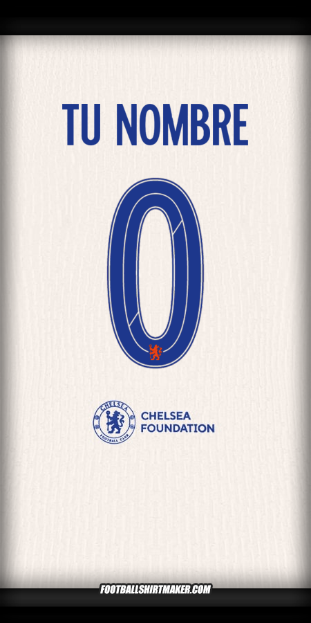 Jersey Chelsea Cup 2024/2025 II -  tu nombre - 0