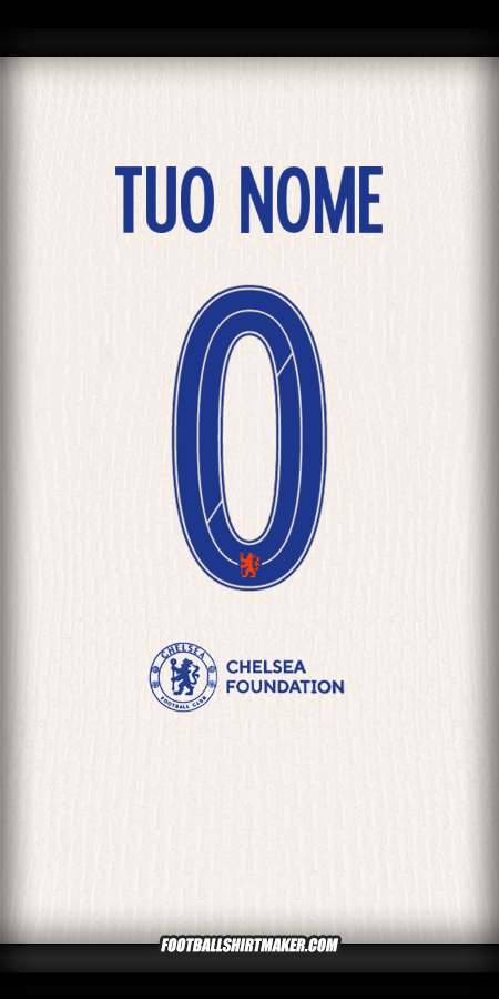 Maglia Chelsea Cup 2024/2025 II -  tuo nome - 0