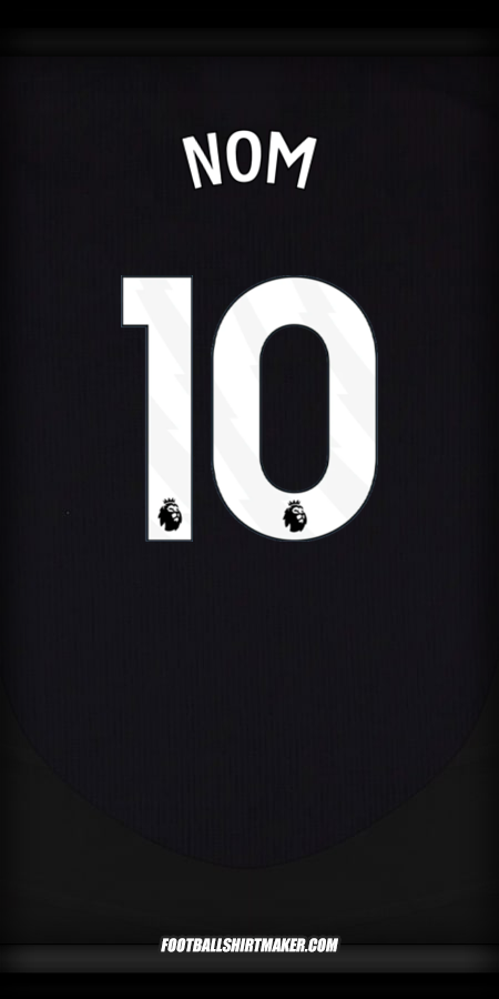Maillot Arsenal 2024/2025 Extérieur -  nom - 10