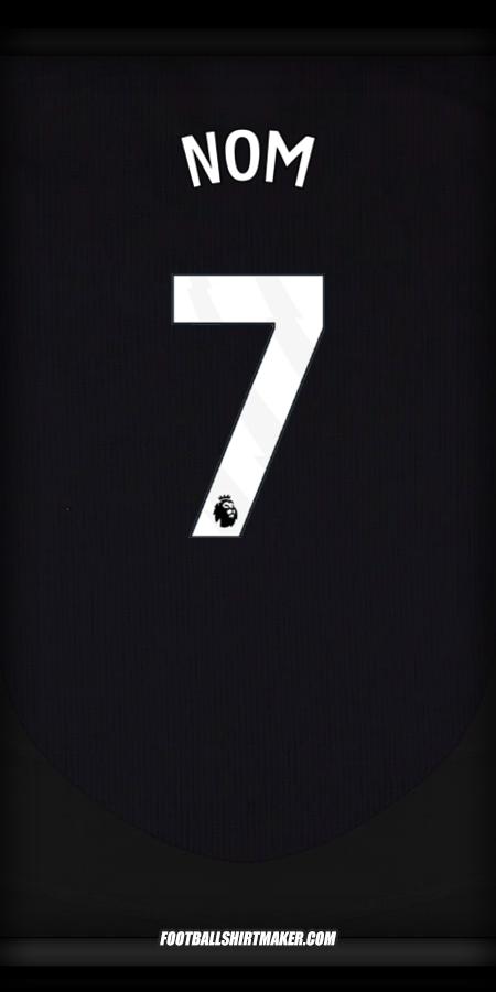 Maillot Arsenal 2024/2025 Extérieur -  nom - 7