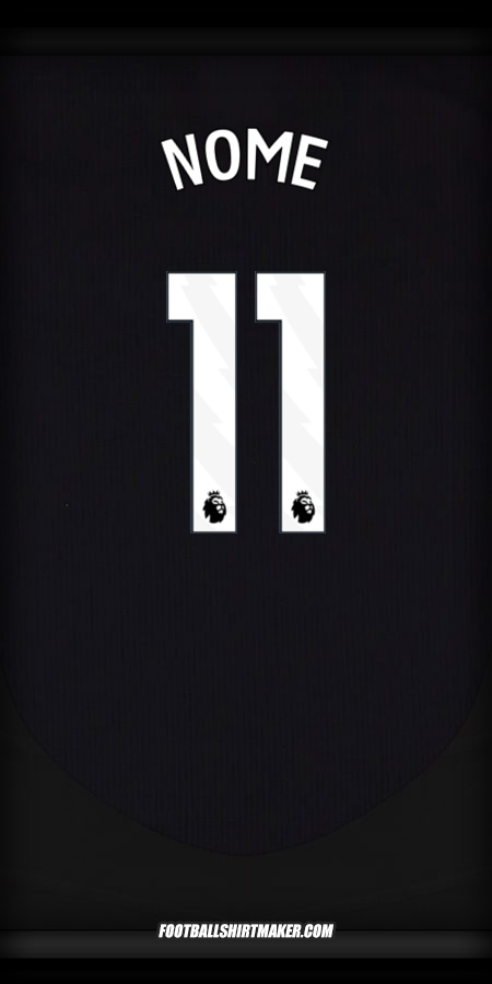 Maglia Arsenal 2024/2025 Seconda -  nome - 11