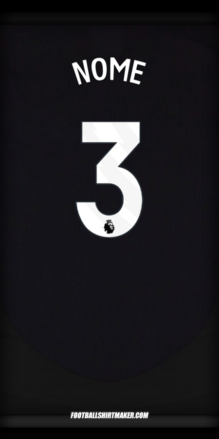 Maglia Arsenal 2024/2025 Seconda -  nome - 3